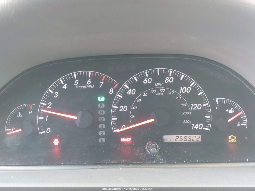 2005 Toyota Camry Le VIN: 4T1BE32K25U092184 Lot: 43940829