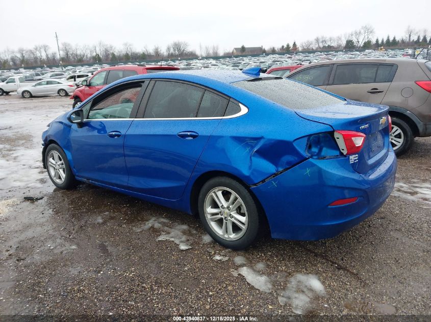 2016 Chevrolet Cruze Lt Auto VIN: 1G1BE5SMXG7258432 Lot: 43940837