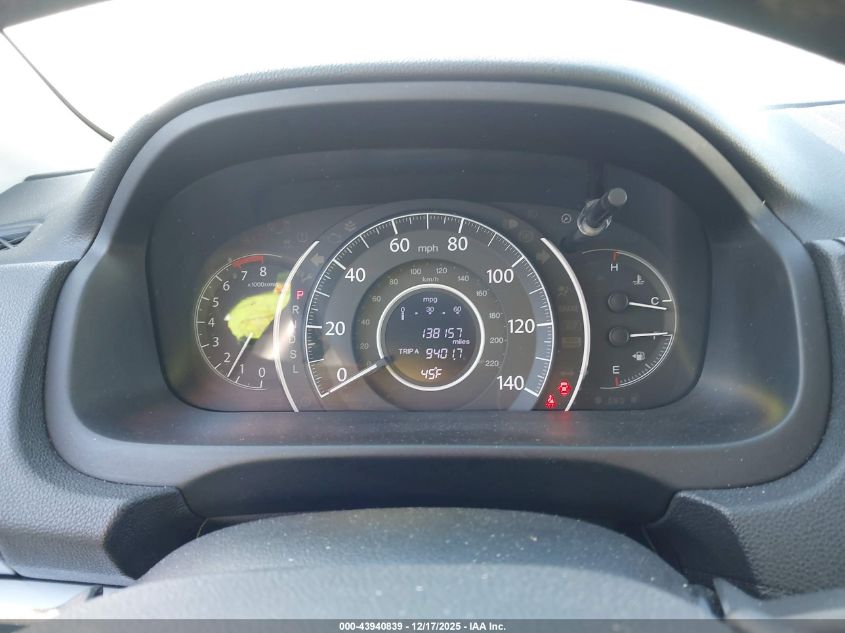 2015 Honda Cr-V Lx VIN: 5J6RM4H31FL117900 Lot: 43940839