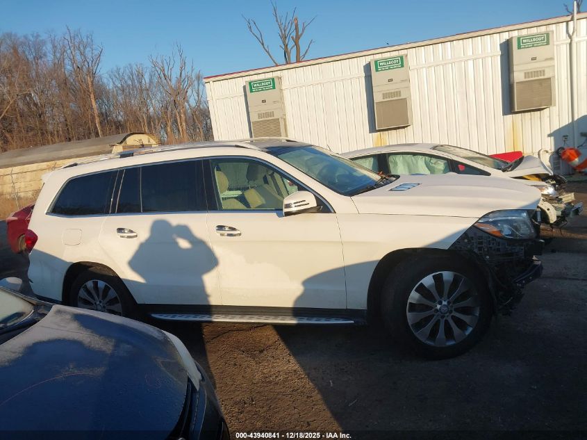 2017 Mercedes-Benz Gls 450 4Matic VIN: 4JGDF6EE3HA808562 Lot: 43940841