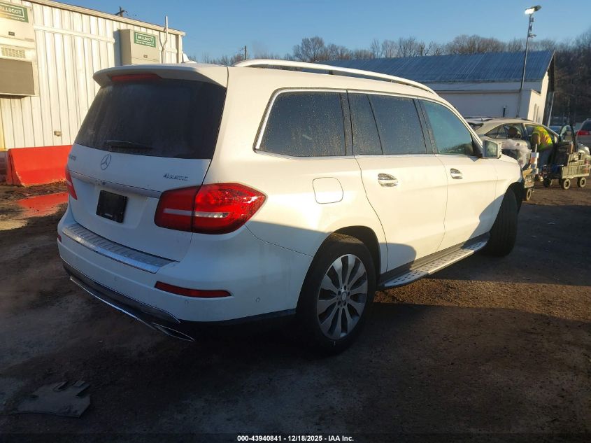 2017 Mercedes-Benz Gls 450 4Matic VIN: 4JGDF6EE3HA808562 Lot: 43940841