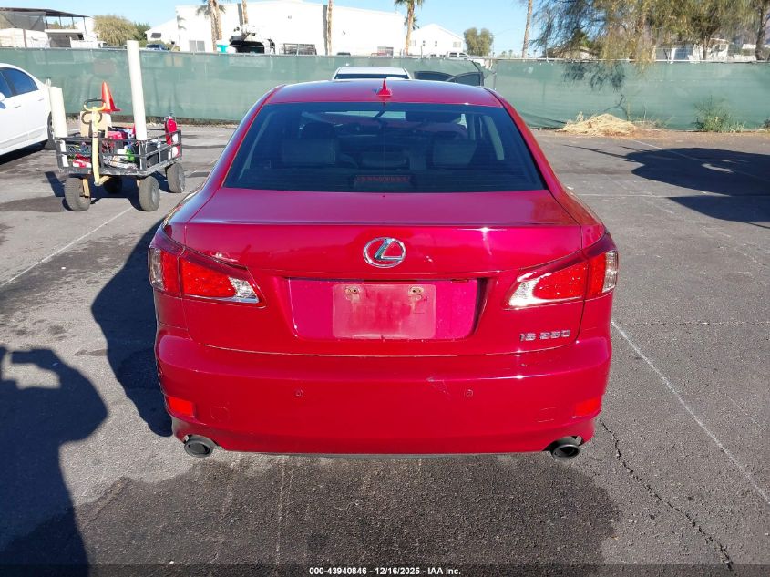 2013 Lexus Is 250 VIN: JTHBF5C23D5188179 Lot: 43940846