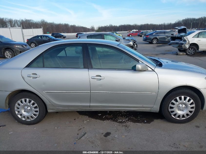 2005 Toyota Camry Xle VIN: 4T1BE32K25U393585 Lot: 43940850
