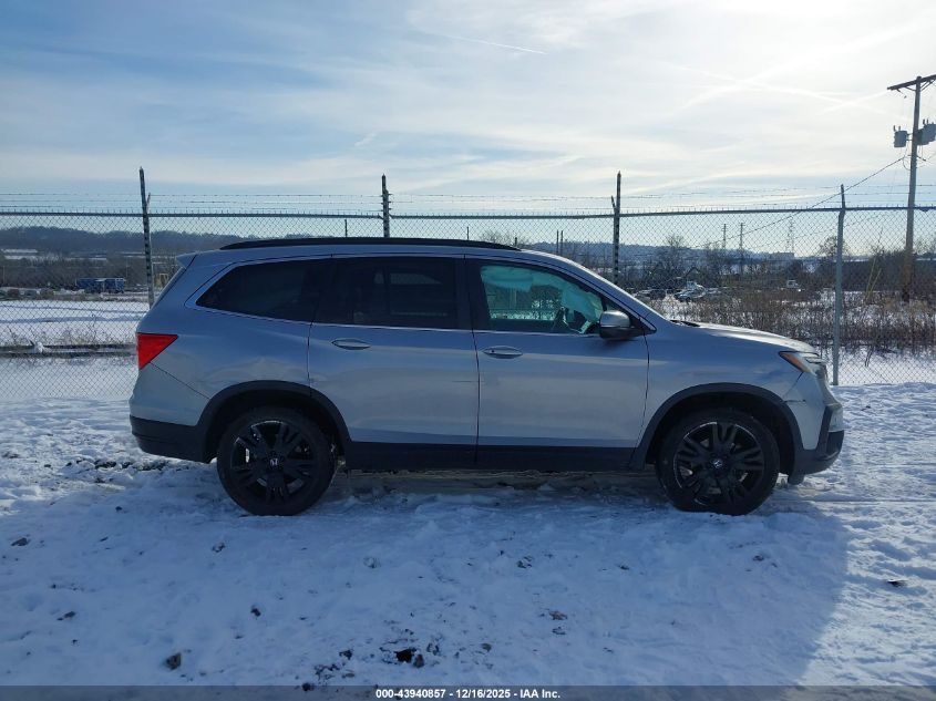 2021 Honda Pilot Awd Special Edition VIN: 5FNYF6H20MB034845 Lot: 43940857