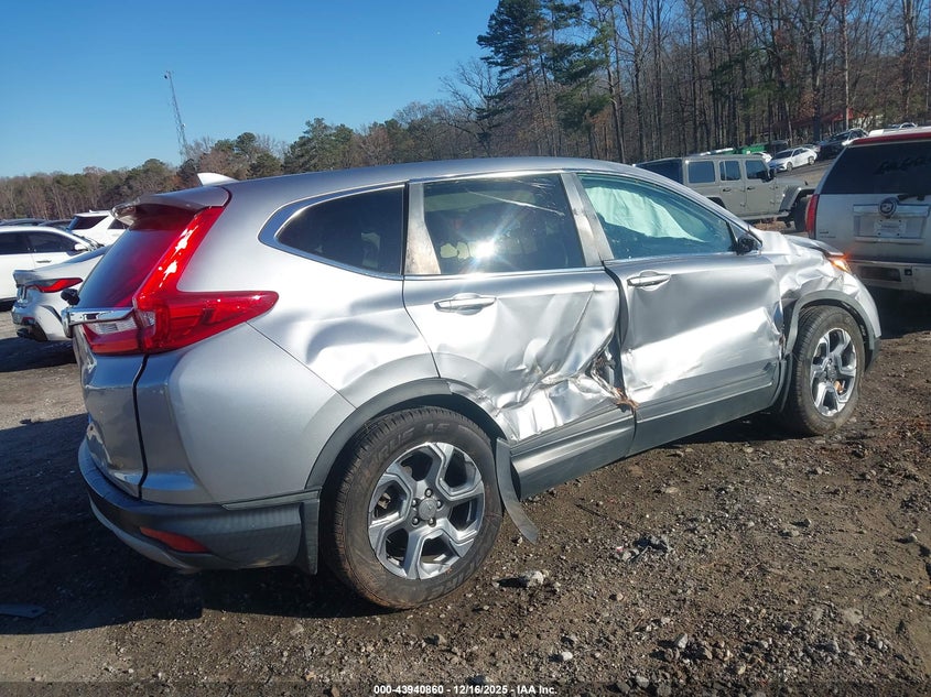 VIN 5J6RW1H5XKA031145 2019 HONDA CR-V EX
