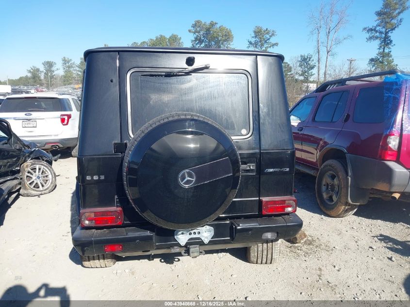 2014 Mercedes-Benz G 63 Amg 4Matic VIN: WDCYC7DF7EX220634 Lot: 43940868