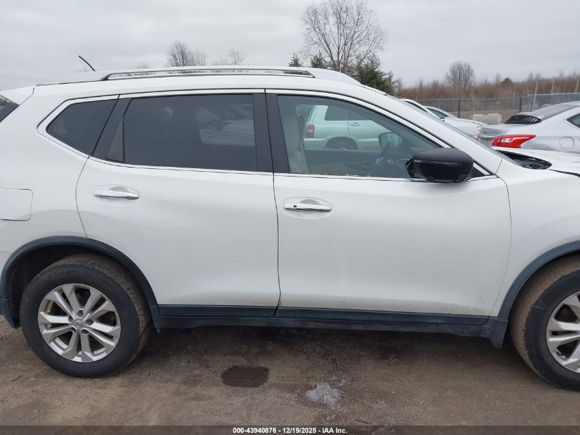 2016 Nissan Rogue Sv VIN: JN8AT2MV7GW154018 Lot: 43940876