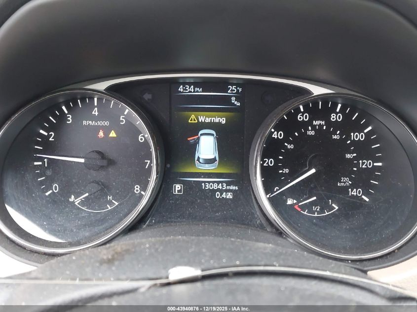 2016 Nissan Rogue Sv VIN: JN8AT2MV7GW154018 Lot: 43940876