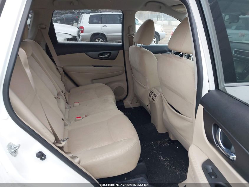 2016 Nissan Rogue Sv VIN: JN8AT2MV7GW154018 Lot: 43940876