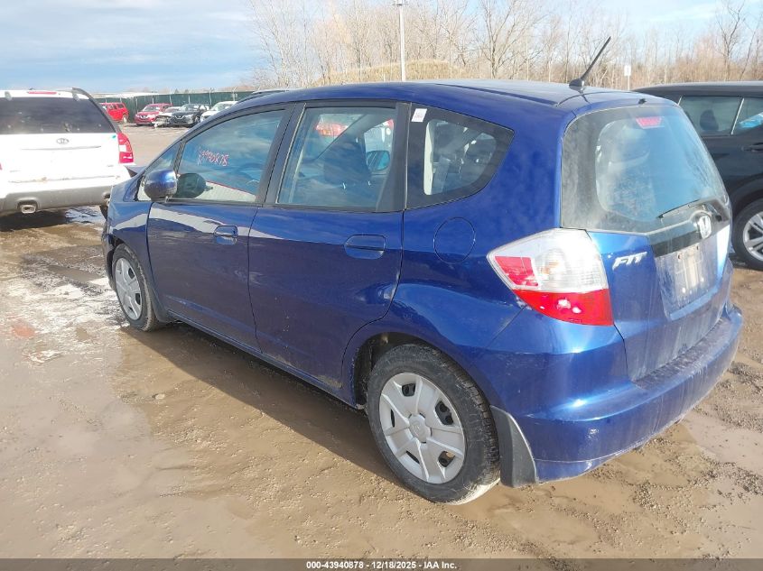 2013 Honda Fit VIN: JHMGE8H36DC078184 Lot: 43940878