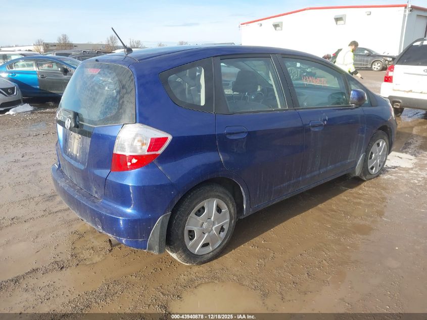 2013 Honda Fit VIN: JHMGE8H36DC078184 Lot: 43940878