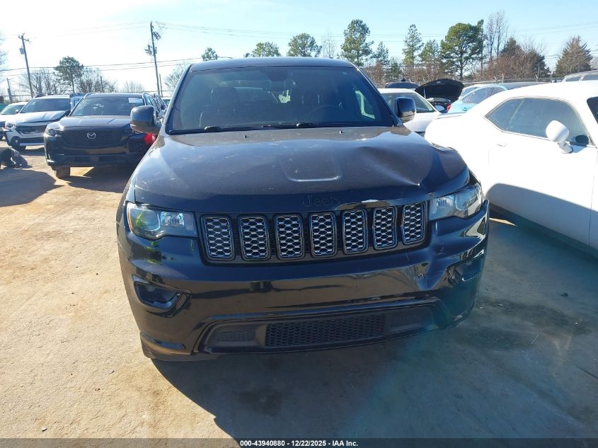 2018 Jeep Grand Cherokee Altitude 4X2 VIN: 1C4RJEAG8JC431019 Lot: 43940880