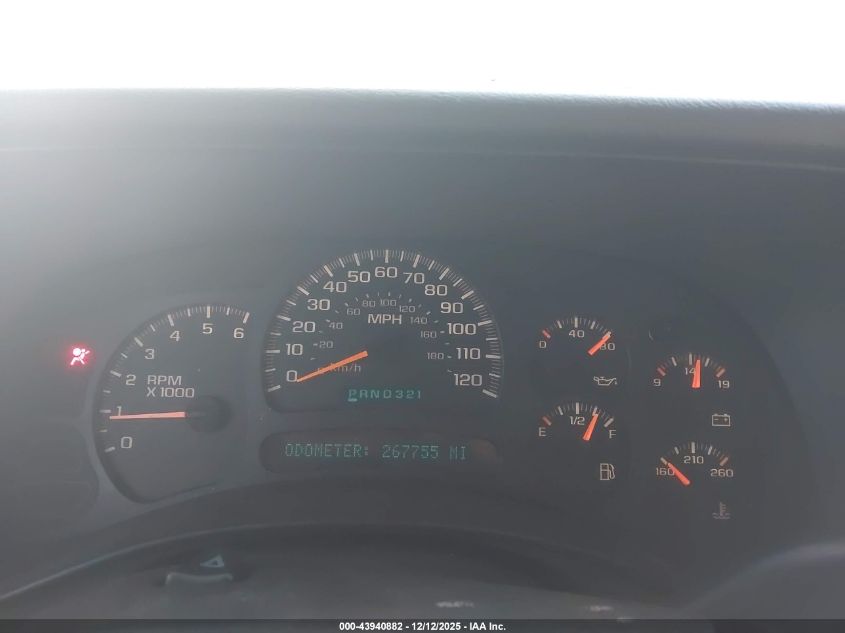 2003 Chevrolet Tahoe Z71 VIN: 1GNEK13Z53R131240 Lot: 43940882