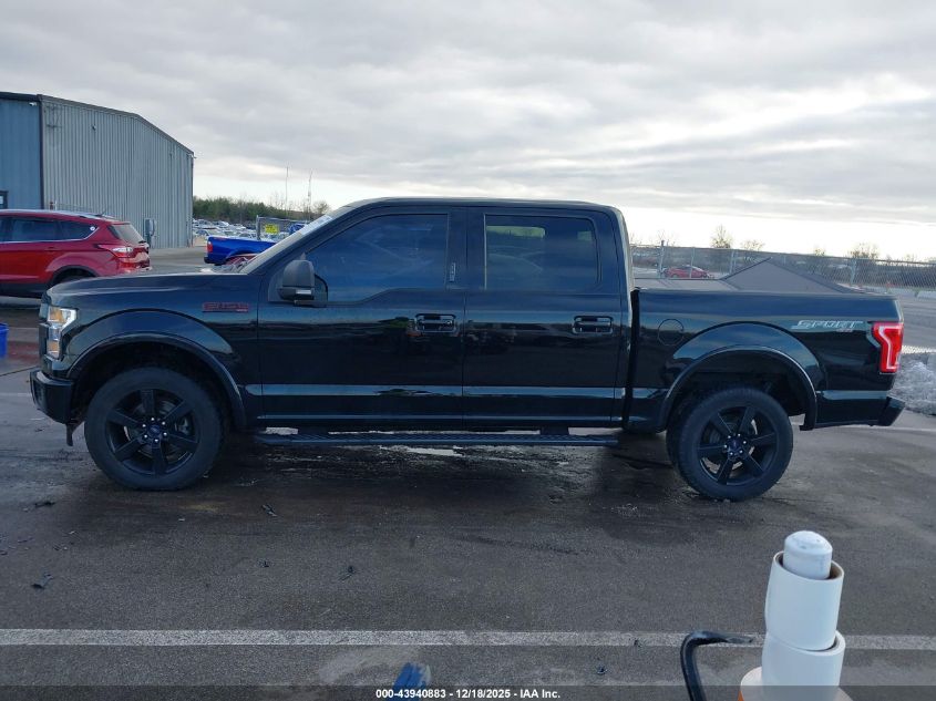 2017 Ford F-150 Xlt VIN: 1FTEW1EF7HFB21043 Lot: 43940883