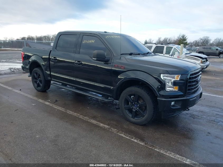 2017 Ford F-150 Xlt VIN: 1FTEW1EF7HFB21043 Lot: 43940883