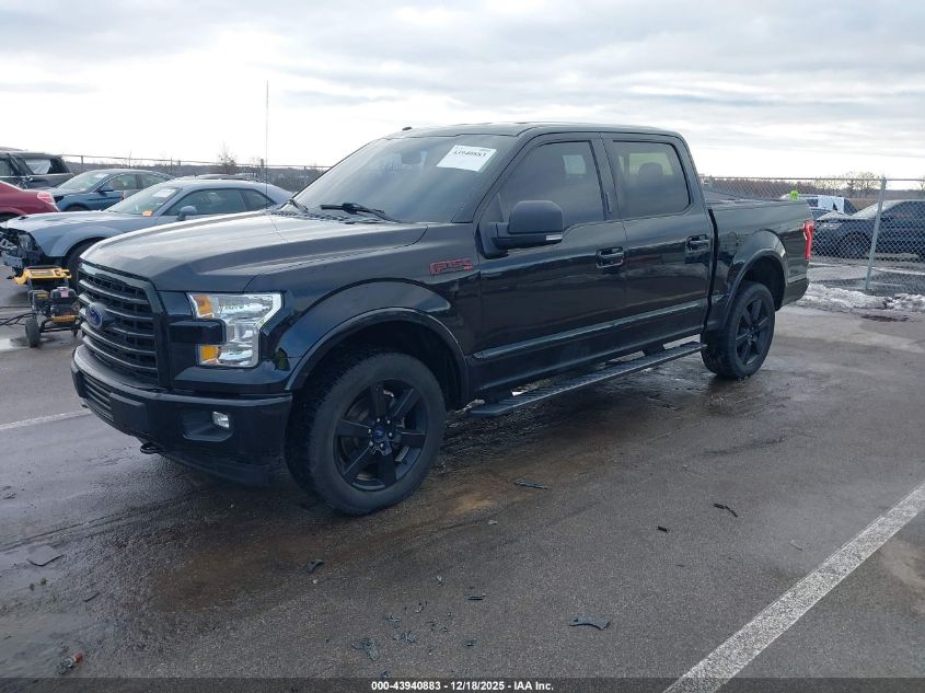 2017 Ford F-150 Xlt VIN: 1FTEW1EF7HFB21043 Lot: 43940883