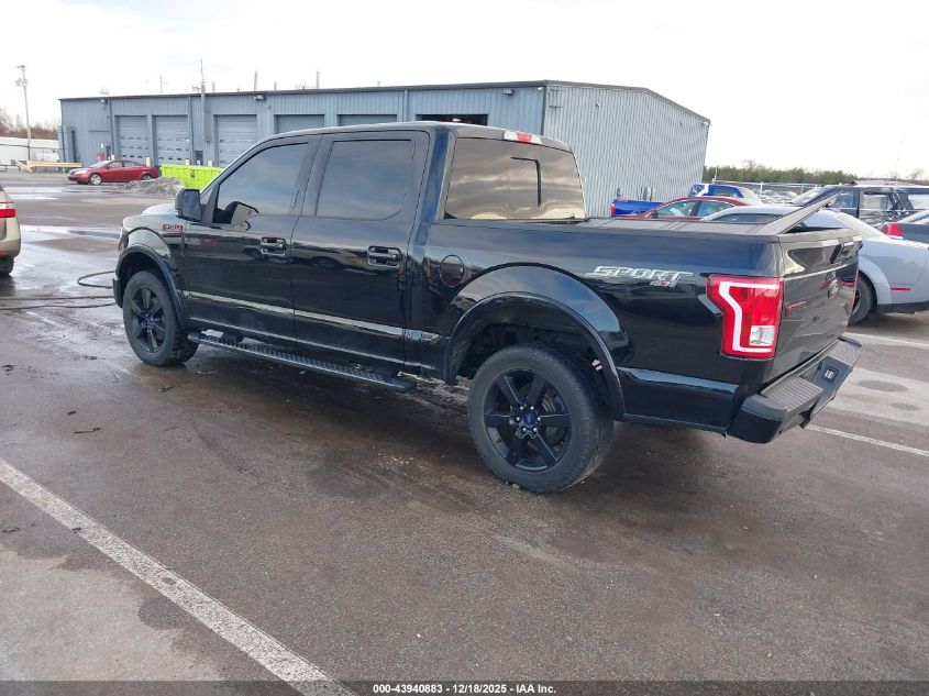 2017 Ford F-150 Xlt VIN: 1FTEW1EF7HFB21043 Lot: 43940883