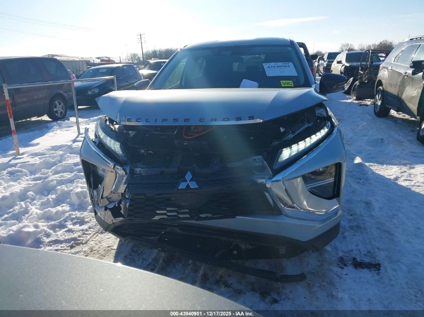 2022 Mitsubishi Eclipse Cross Le S-Awc VIN: JA4ATVAA9NZ055673 Lot: 43940901