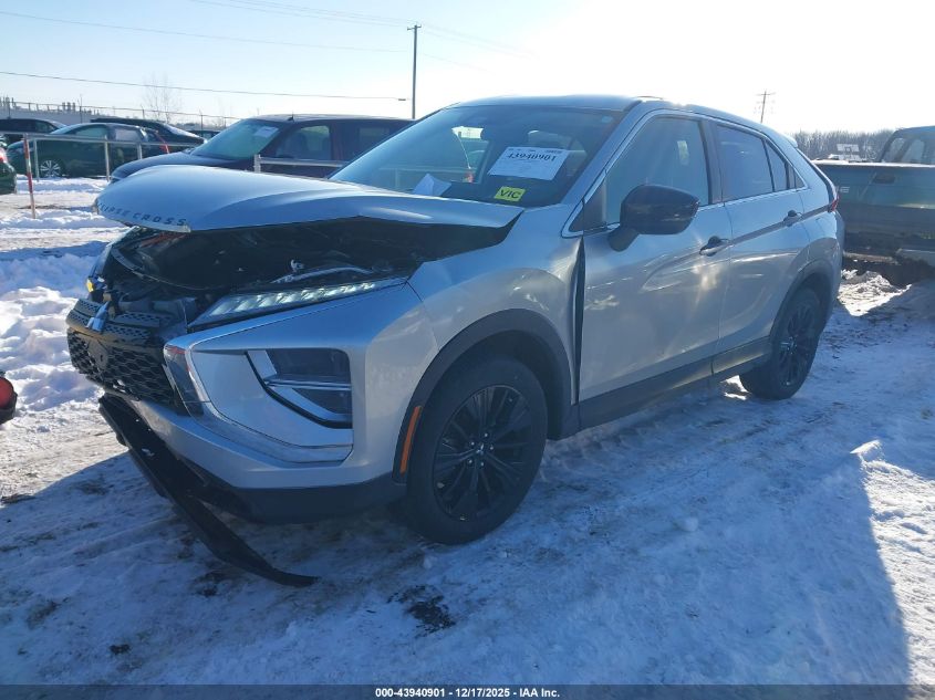 2022 Mitsubishi Eclipse Cross Le S-Awc VIN: JA4ATVAA9NZ055673 Lot: 43940901