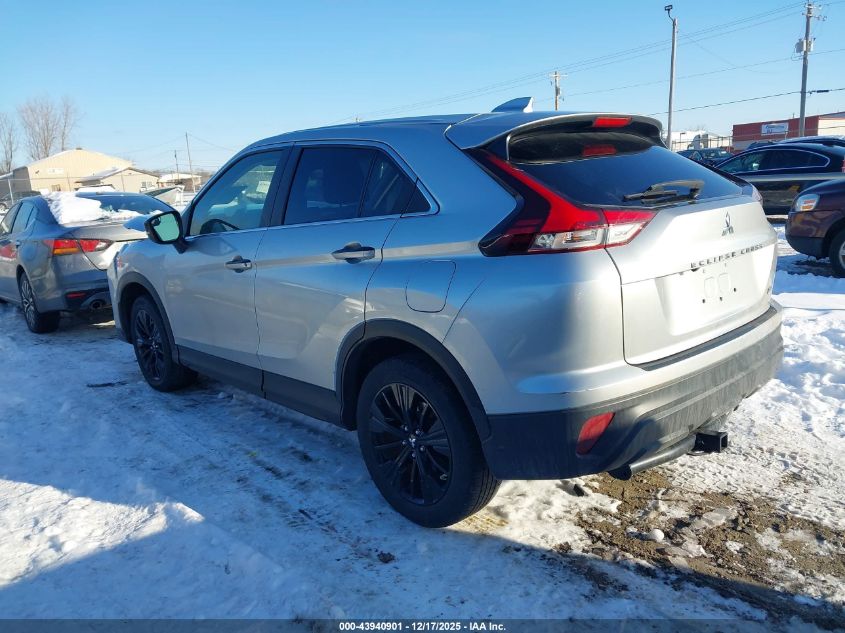 2022 Mitsubishi Eclipse Cross Le S-Awc VIN: JA4ATVAA9NZ055673 Lot: 43940901