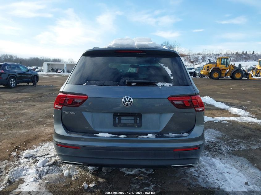 2019 Volkswagen Tiguan 2.0T S VIN: 3VV0B7AX2KM017818 Lot: 43940902
