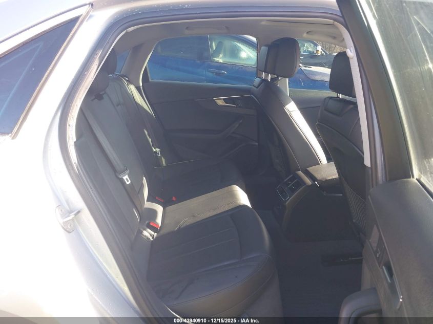 2019 Audi A4 40 Premium/40 Titanium Premium VIN: WAUGMAF46KA034831 Lot: 43940910