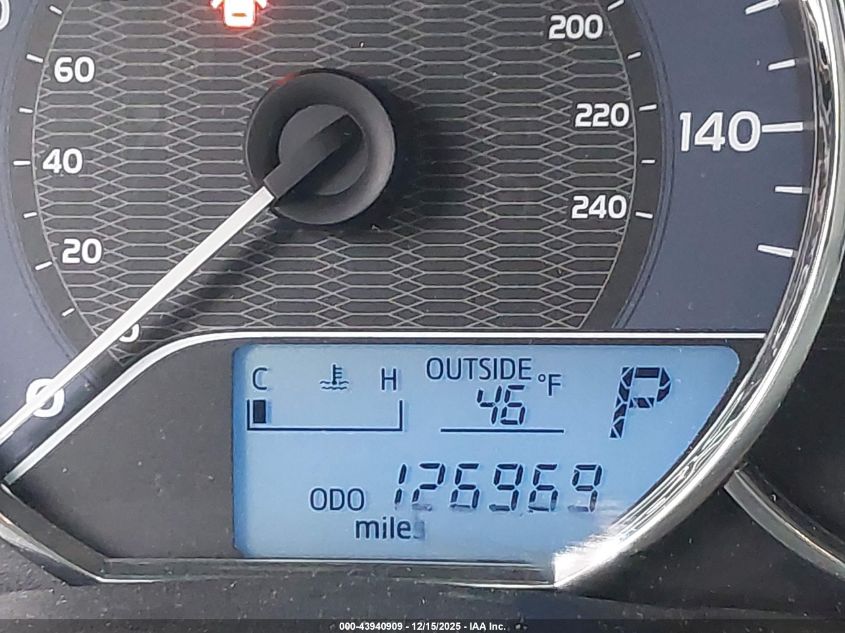 2016 Toyota Corolla Le VIN: 2T1BURHE8GC696964 Lot: 43940909