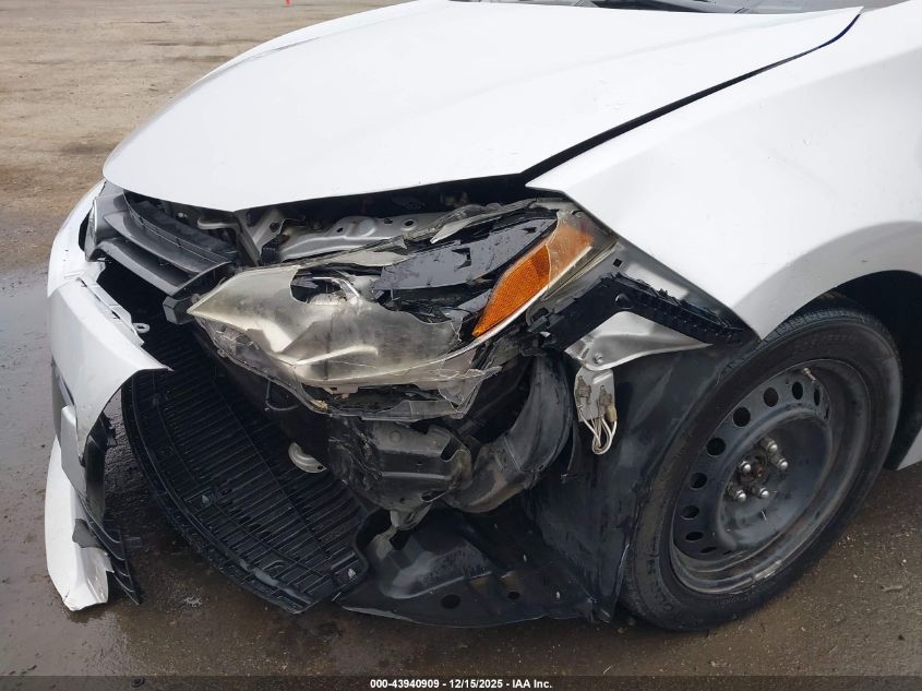 2016 Toyota Corolla Le VIN: 2T1BURHE8GC696964 Lot: 43940909