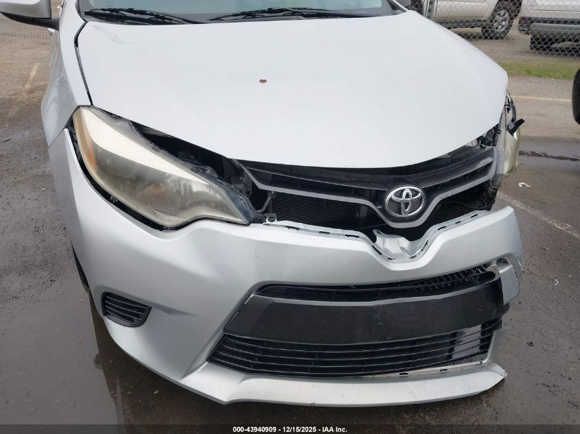 2016 Toyota Corolla Le VIN: 2T1BURHE8GC696964 Lot: 43940909