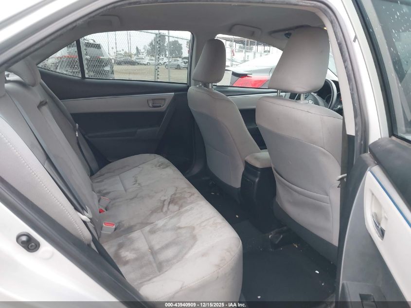 2016 Toyota Corolla Le VIN: 2T1BURHE8GC696964 Lot: 43940909