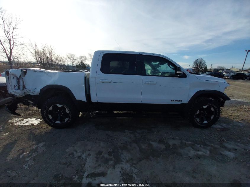 2021 Ram 1500 Rebel 4X4 5'7 Box VIN: 1C6SRFLT3MN599693 Lot: 43940918
