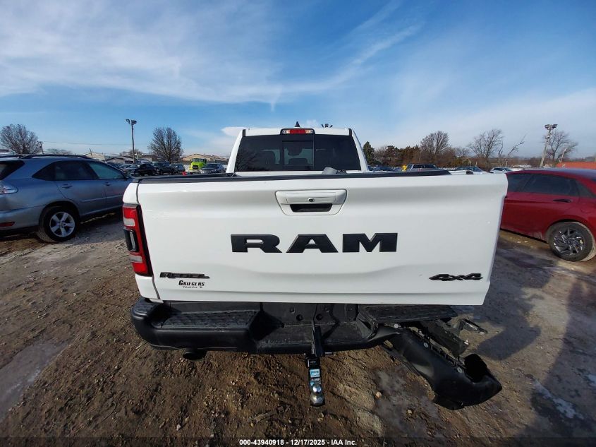 2021 Ram 1500 Rebel 4X4 5'7 Box VIN: 1C6SRFLT3MN599693 Lot: 43940918