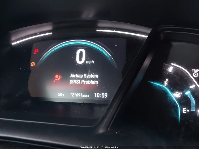 2021 Honda Civic Lx VIN: 2HGFC2F6XMH507404 Lot: 43940921