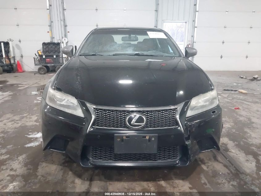 2013 Lexus Gs 350 VIN: JTHCE1BL6D5002984 Lot: 43940935