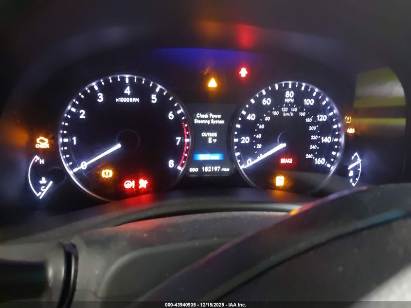 2013 Lexus Gs 350 VIN: JTHCE1BL6D5002984 Lot: 43940935