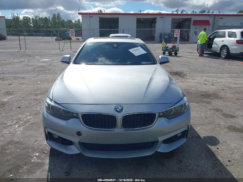 2018 BMW 430I Gran Coupe VIN: WBA4J1C59JBG76013 Lot: 43940937