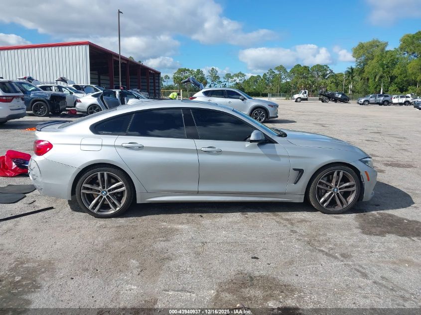 2018 BMW 430I Gran Coupe VIN: WBA4J1C59JBG76013 Lot: 43940937