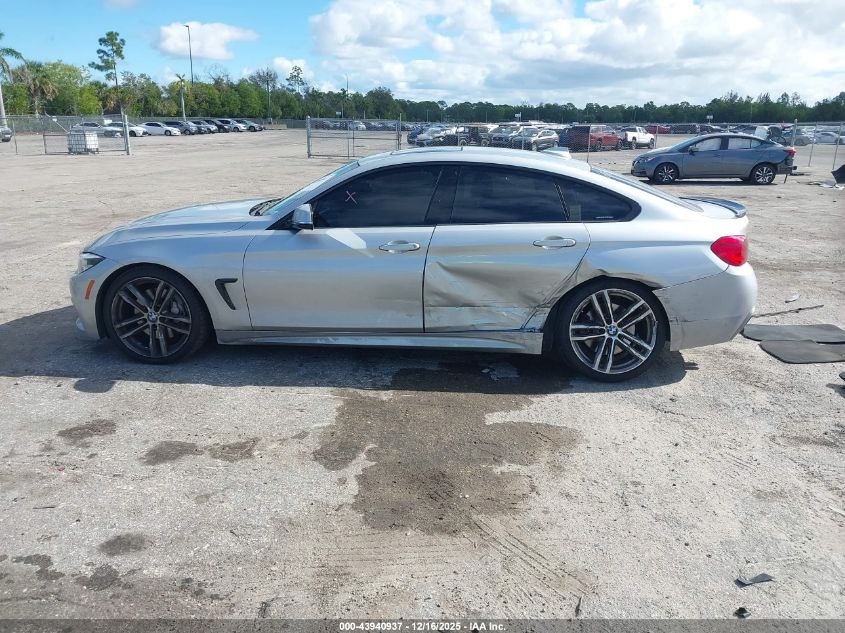 2018 BMW 430I Gran Coupe VIN: WBA4J1C59JBG76013 Lot: 43940937