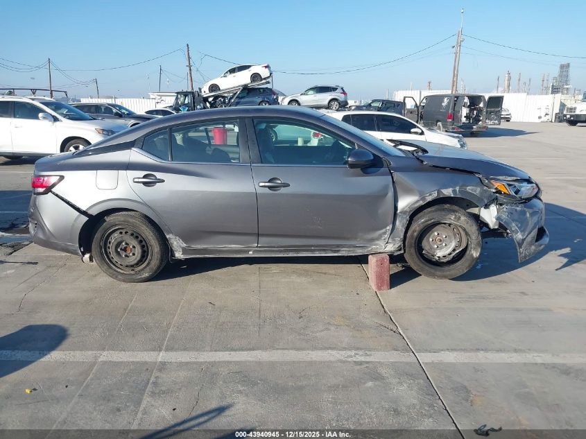 2023 Nissan Sentra S Xtronic Cvt VIN: 3N1AB8BV1PY296526 Lot: 43940945