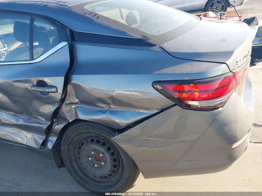 2023 Nissan Sentra S Xtronic Cvt VIN: 3N1AB8BV1PY296526 Lot: 43940945