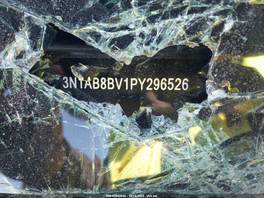 2023 Nissan Sentra S Xtronic Cvt VIN: 3N1AB8BV1PY296526 Lot: 43940945