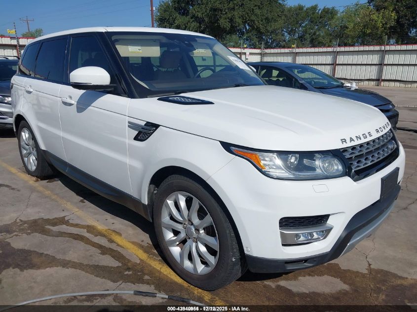 LAND ROVER RANGE ROVER SPORT 3.0L V6 SUPERCHARGED HSE