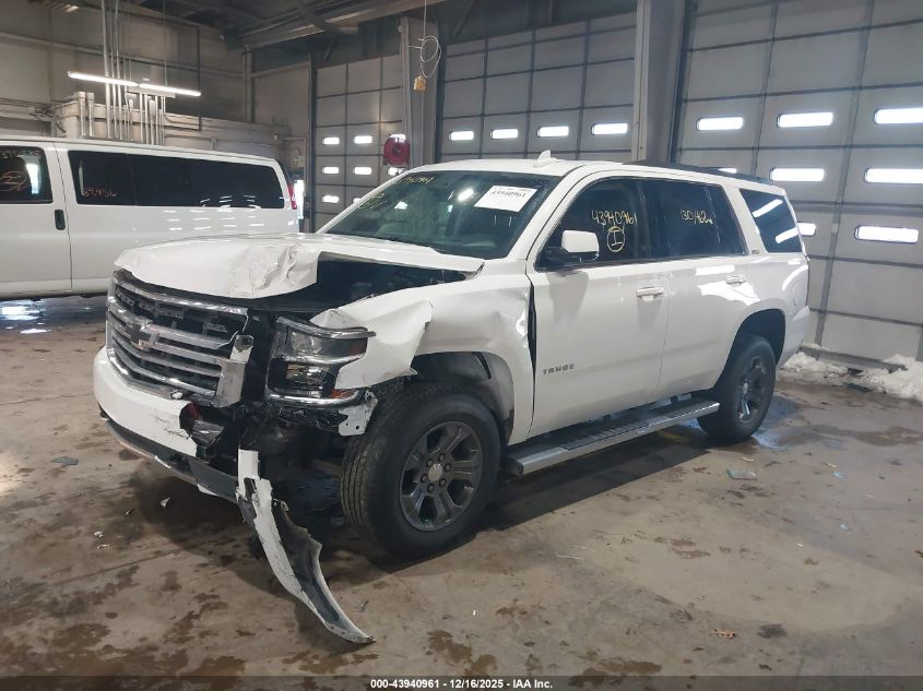 2016 Chevrolet Tahoe Lt VIN: 1GNSKBKC5GR266679 Lot: 43940961