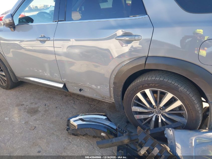 2022 Nissan Pathfinder Platinum 4Wd VIN: 5N1DR3DK2NC268943 Lot: 43940966