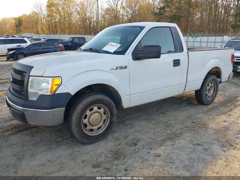 2014 Ford F-150 Xl VIN: 1FTMF1CM4EFA98376 Lot: 43940974