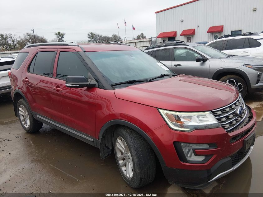 2017 Ford Explorer Xlt VIN: 1FM5K7D80HGA68743 Lot: 43940975