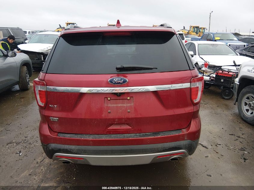 2017 Ford Explorer Xlt VIN: 1FM5K7D80HGA68743 Lot: 43940975
