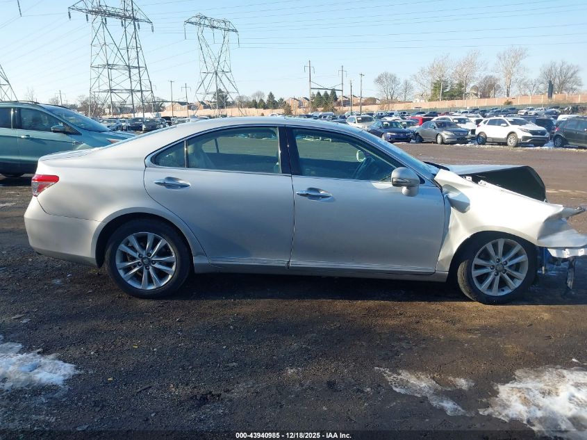 2011 Lexus Es 350 VIN: JTHBK1EG0B2431345 Lot: 43940985