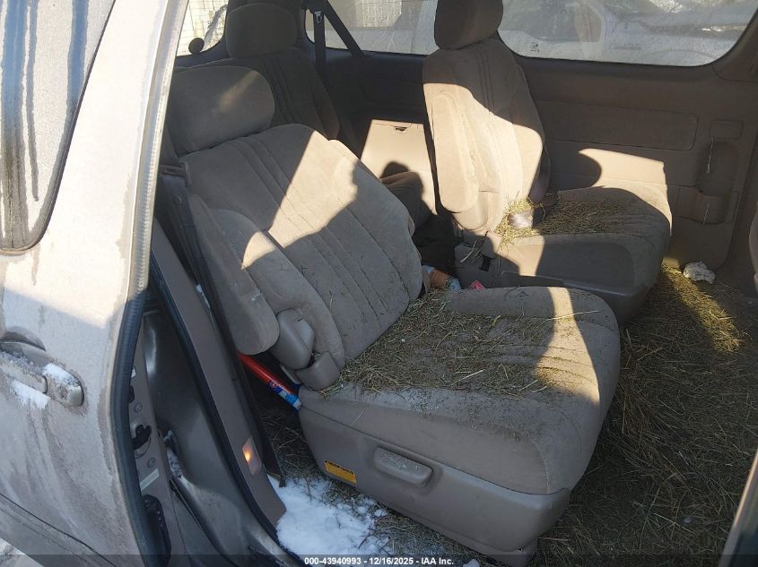 2002 Toyota Sienna Le VIN: 4T3ZF13C72U450955 Lot: 43940993