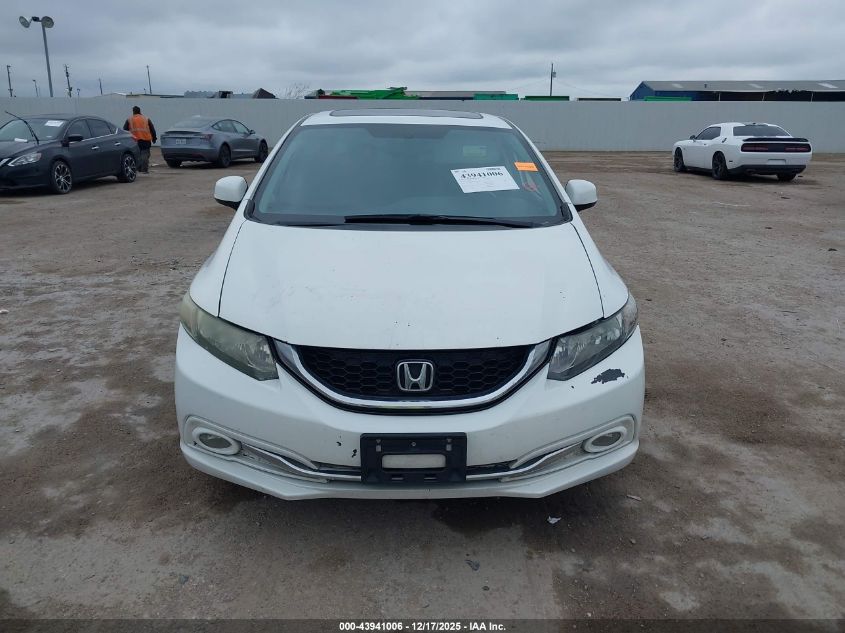 2013 Honda Civic Ex-L VIN: 19XFB2F93DE072801 Lot: 43941006